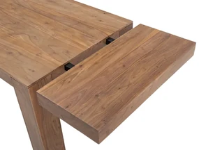 furniture-nabytek.cz - Jídelní stůl Osbon 146x90 s přídavnýma deskama Akazie