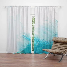 Sablio Záves Abstraktné farby: 2 ks 140x250 cm