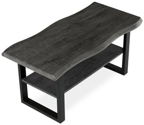 Autronic BONTEC Konferenčný stolík 120x60cm, mdf, sivý dub, CT-F4212 GREY Farba: Šedá