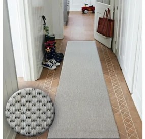 Behúň SIZAL FLOORLUX 20433 strieborný