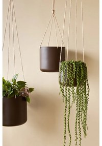 Kovové závesné a nástenné obaly na kvetináče v súprave 3 ks ø 25 cm Bloom – Hübsch