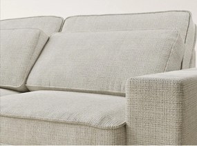 Sivobéžová ženilková rohová pohovka (ľavý roh/do L) Kirou – Maison de Rêve