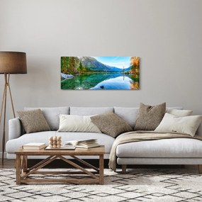 Obraz - Jazero Hintersee (120x50 cm)