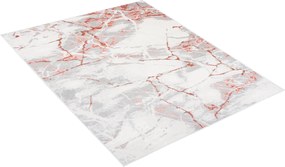 TA Koberec R216A L_GRAY/SALMON PORTLAND Rozmer: 80x150 cm