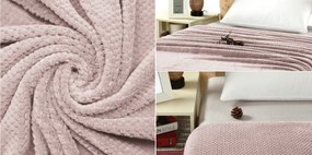 Deka DIAMOND pudrovo-ružová