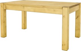 Moderný drevený jedálenský stôl pre 6 osôb 160x90x78 cm