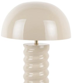 Sivá stolová lampa (výška 45 cm) Gracio – Leitmotiv