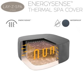 Bestway termokryt ENERGYSENSE pre Lay-Z-Spa 201 cm 60332
