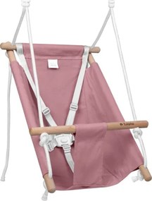 Detská hojdačka 3v1 Hop 40 ružová / sivá