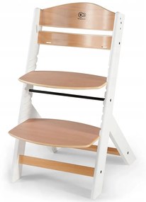 Kinderkraft Enock 3v1 rastúca stolička 0-10 rokov Farba: bielo-hnedá