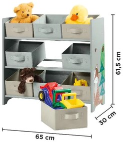 Livarno®  Detský regál (líška)  (100393825)