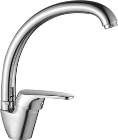 Kuchinox Oris, stojanková drezová batéria s F-výtokom, chrómová, LAV-BQO_067D