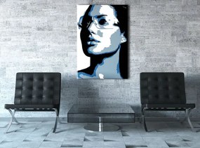 Ručne maľovaný POP Art obraz Angelina Jolie | rôzne rozmery