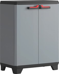 XXXLutz VIACÚČELOVÁ SKRIŇA, sivá, červená, čierna, 68/90/39 cm Keter - Online Only drobný nábytok - 006581003702