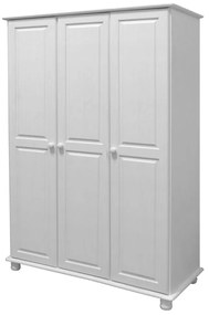 IDEA nábytok Skriňa 3-dverová 8863B biely lak