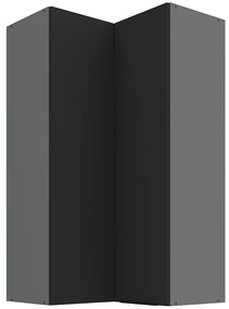 Kuchynská skrinka Aria-Bl/Ant Anti Fingerprint 60x60 Gn-108 2f (90°)