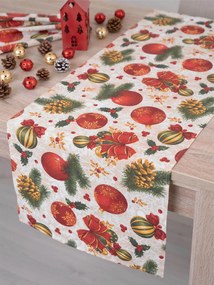 Vianočný behúň Zimná slávnosť - 40 × 140 cm