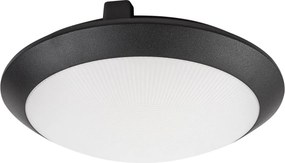 Rabalux 77235 - Vonkajšie stropné svietidlo so senzorom WELRO 1xE27/9W/230V IP65 pr.30 cm čierna