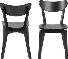 Čierna jedálenská stolička Roxby – Actona