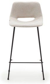 Béžová barová stolička (výška sedadla 65 cm) Zahara – Kave Home