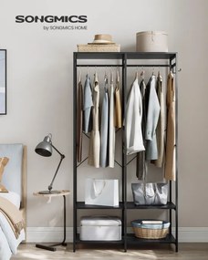 Otvorená šatníková skriňa RGR004B56