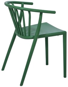 Zelená záhradná stolička Bonami Essentials Capri