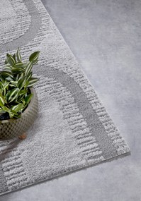 ELLE Decoration, Behúň Gallery 106088 Light Grey z kolekcie Elle, 80x240, šedá, obývacia izba