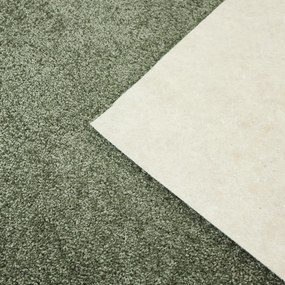 AladinWorld Expres, Metrážny koberec Velur Ultra olivový, na mieru, šíře 4m, zelená, filc, kancelária
