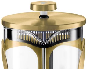 Kanvica french press 800 ml, 6 šálok, zlatá