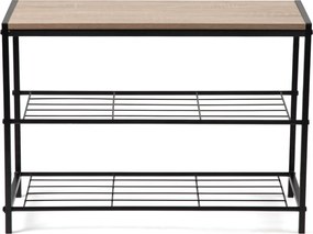 Noela Kovový botník s odkladacou plochou BINA SIMPLE 63