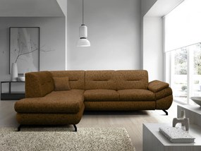 XXXLutz ROHOVÁ SEDAČKA, textil, hnedá MID.YOU - Sedačky - 001574006903