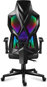 Herná stolička Combat 6.2 Black RGB