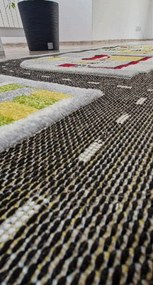 HU Viacfarebný detský koberec Kids Cesta Rozmer: 250x350 cm