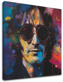 Obraz John Lennon - Farebné predstavy | 100% originál domaľovaný akrylom
