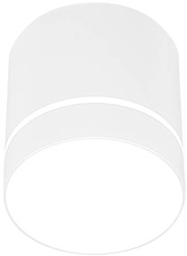 CLX Stropné moderné osvetlenie EMILIA-ROMAGNA, 1xGU10, 15W, 12x7, 9cm, biele