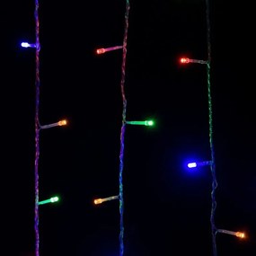 Vianočné LED osvetlenie - 20 m, 200 LED, farebné