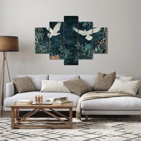 Obraz - Dve holubice (150x105 cm)
