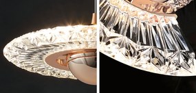 Toolight Toolight, LED stropné svietidlo, 6W, 3000K, LHJ108-2CP, ružové zlato, OSW-60049