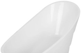 Voľne stojaca vaňa 170 x 73 cm biela BUENAVISTA Beliani