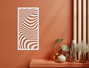drevko Moderný obraz Pásikavé duny Rozmer obrazu: 44,5 x 22 cm, Farba dekorácie: Čierna
