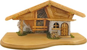 AMADEA Drevený betlehem s figúrkami 45 cm