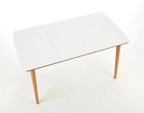 Rozkladací jedálenský stôl NARPES v dekore dub lefkas 90(190)x80x75 cm
