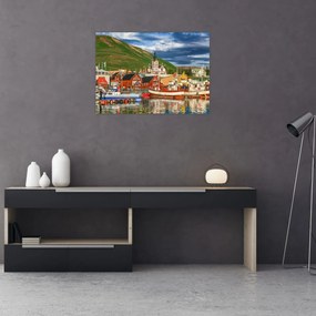 Obraz - Húsavík (70x50 cm)