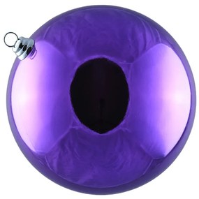 DECOLED Plastová guľa, 30 cm, fialová, lesklá