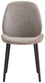 Sivé jedálenské stoličky v súprave 2 ks Monte Carlo – House Nordic