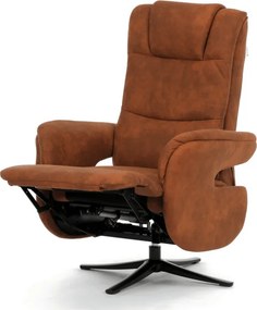 Polohovacie kreslo hnedé, elektrické TV-C5590 BR3
