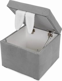 Taburetka Bunny s uškami malá rôzne farby 40x40 cm