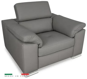 Moderná kožená sedacia súprava LOREN II 3+2+1, biela (madras - 122 white)