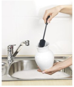Silikónová kefa na umývanie Wenko Brush, dĺžka 25 cm