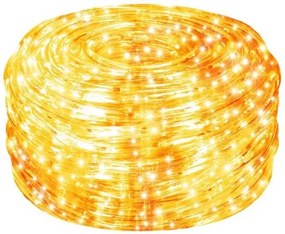 Bestent Svetelná reťaz - svetelný had 10m 240 LED 8 programov Teplá biela